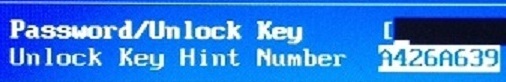 acer Unlock key hint number bios master password